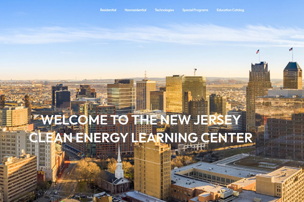 The New Jersey Clean Energy Learning Center and Center for Building Knowledge: An Overview